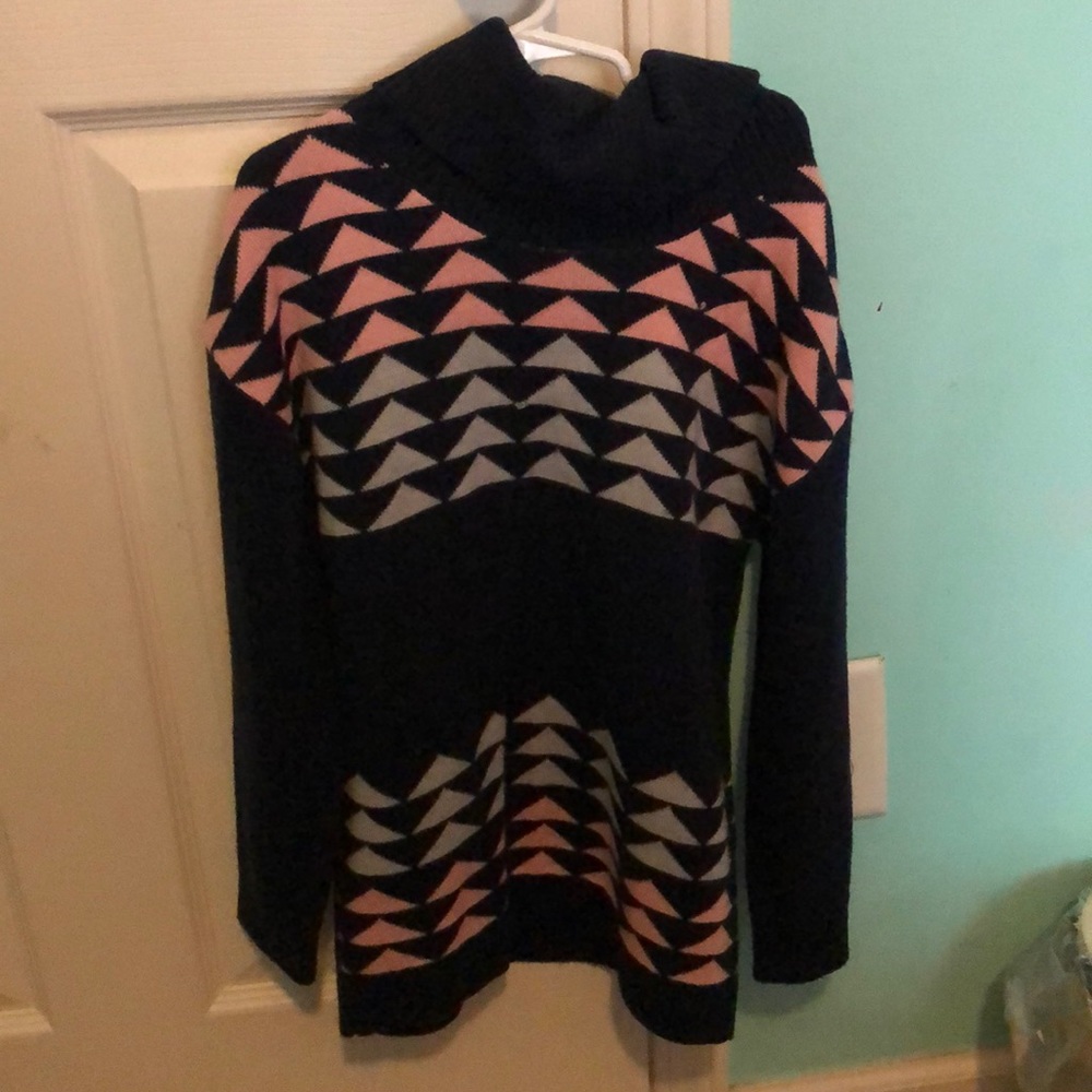 A sweater dress